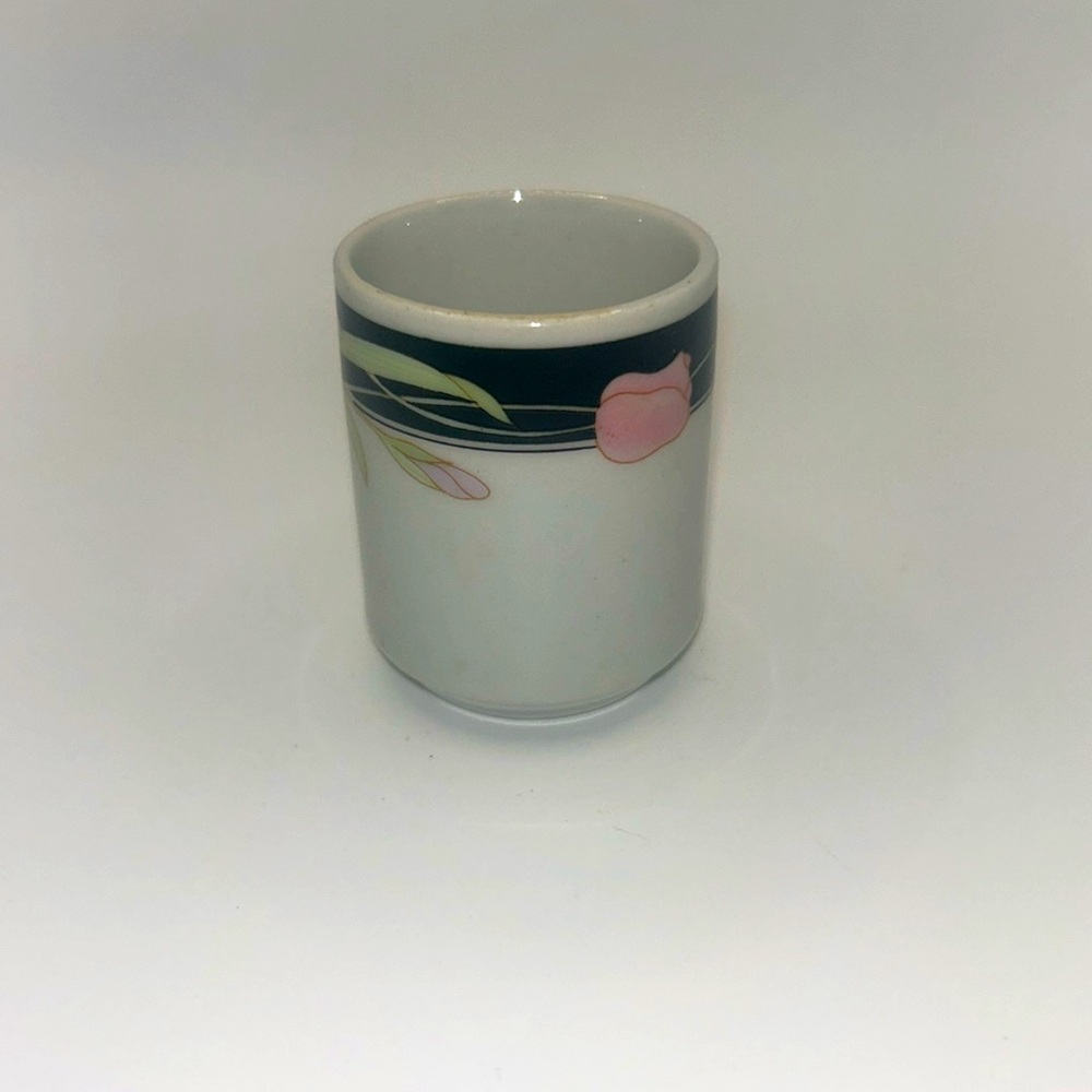 Vtg MIKASA Charisma Black Toothpick Holder